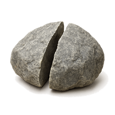 Split rock